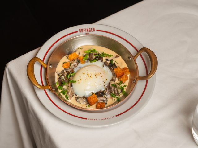 Bofinger Œuf parfait aux champignons